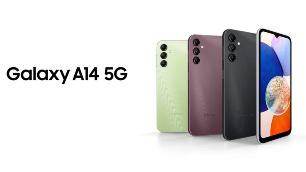 Samsung Galaxy A14 5G पर शानदार छूट, जानें कीमतें Samsung Galaxy A14 5G पर शानदार छूट, जानें कीमतें