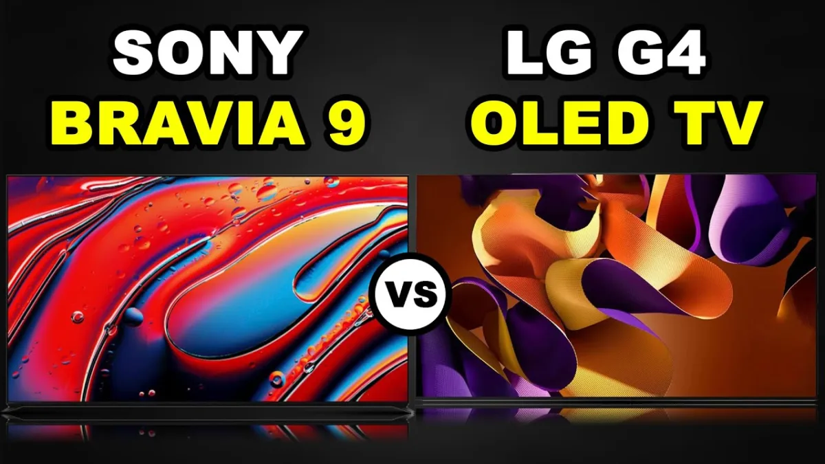 Sony Bravia 9 Mini LED vs LG G4 OLED TVs